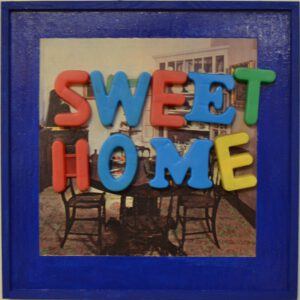 Sweet Home assemblage by Lyubov Rozenfeld
