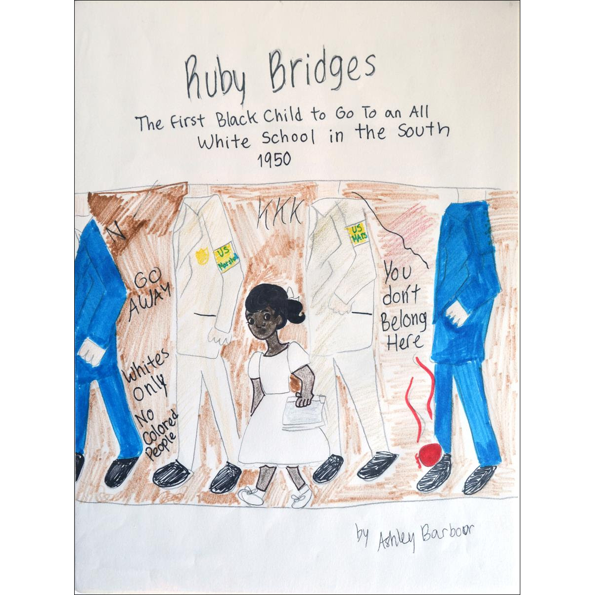 Ruby Bridges by Ashley Barbour.