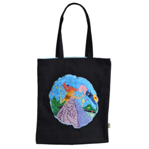 Fairy tote bag by Alison Doucette