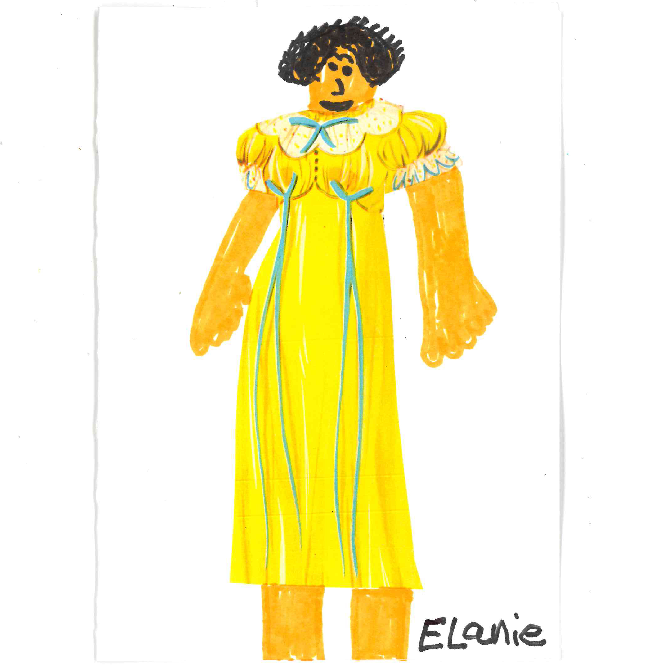 Elaine card by Debra Belsky