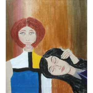 Untitled two women by Jane Tarlow