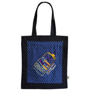 Abstract tote bag by Jeffrey Wales