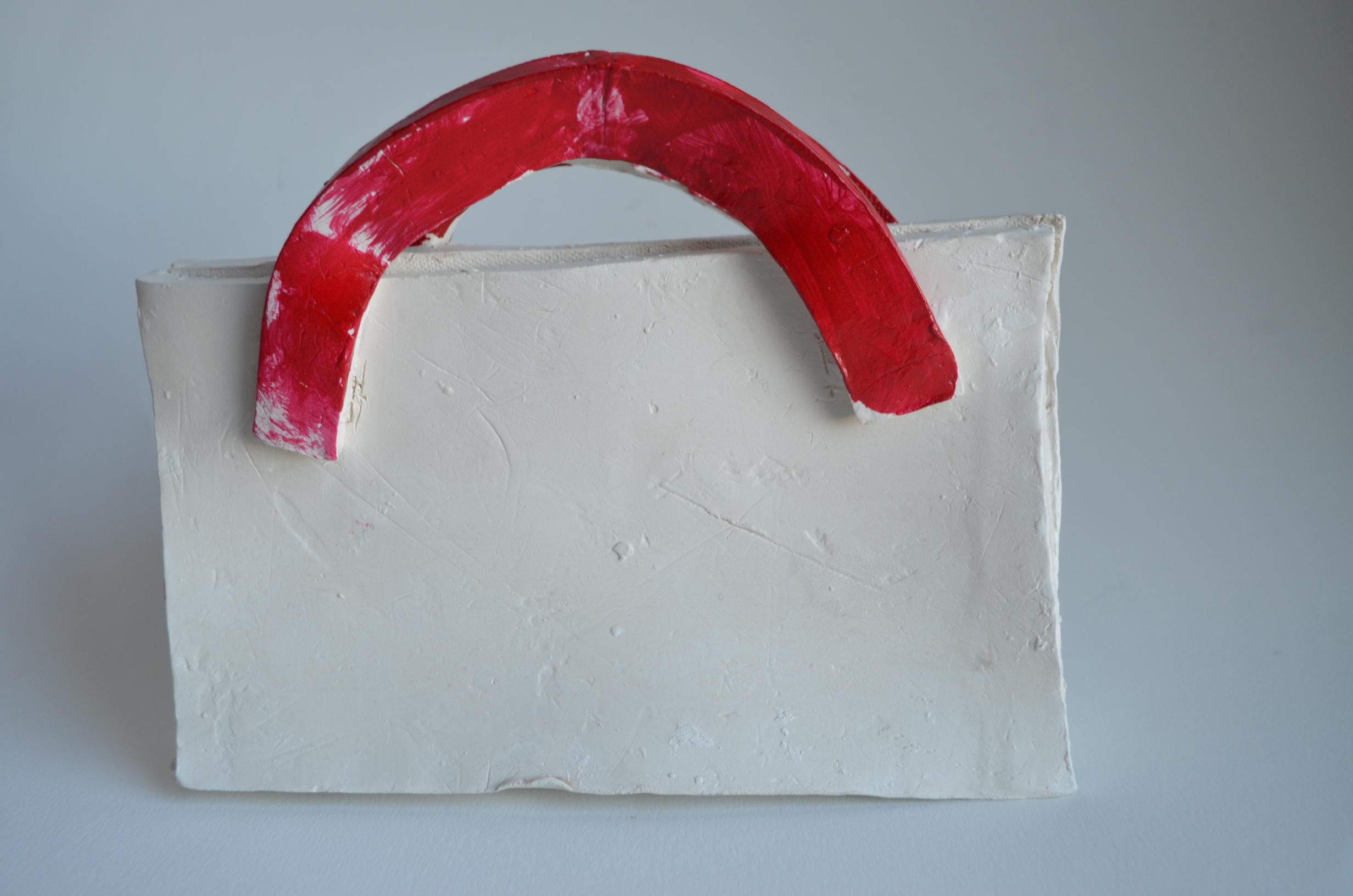 Purse sculpture by Molly Piper