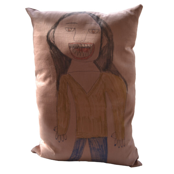 portraits pillow by Kayla Johnson