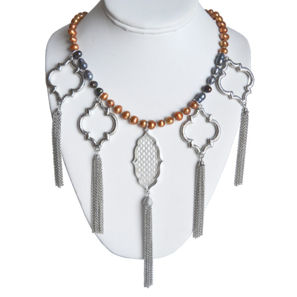 Tassels necklace by Giovanni Ricci