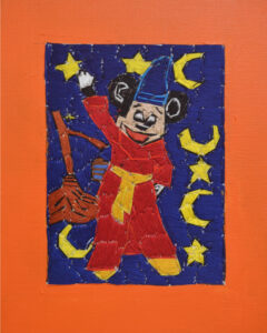 Mickey in Fantasia by Alison Doucette
