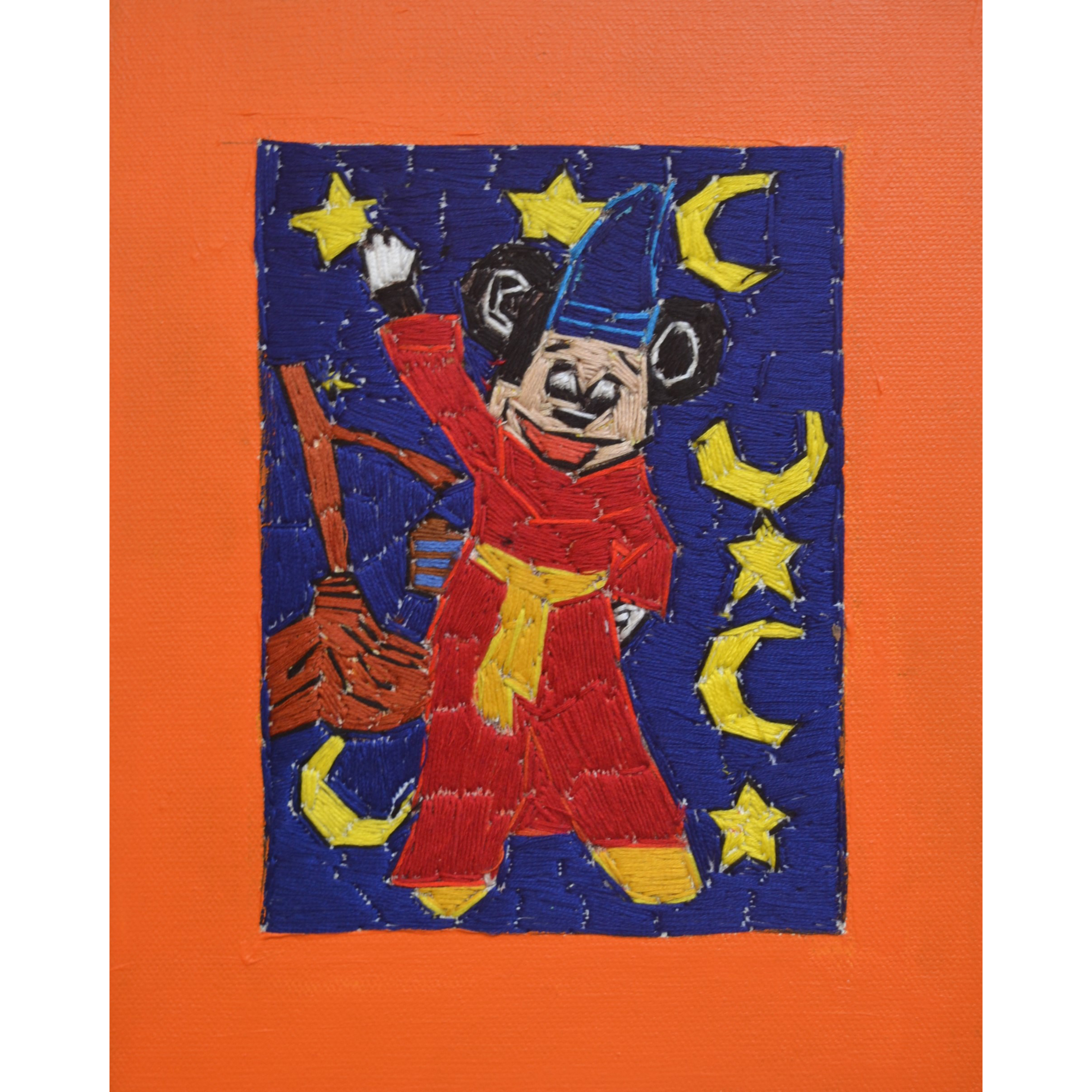 Mickey in Fantasia by Alison Doucette