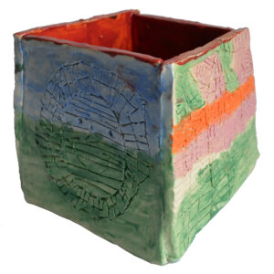 Slab box by Margery Richardson