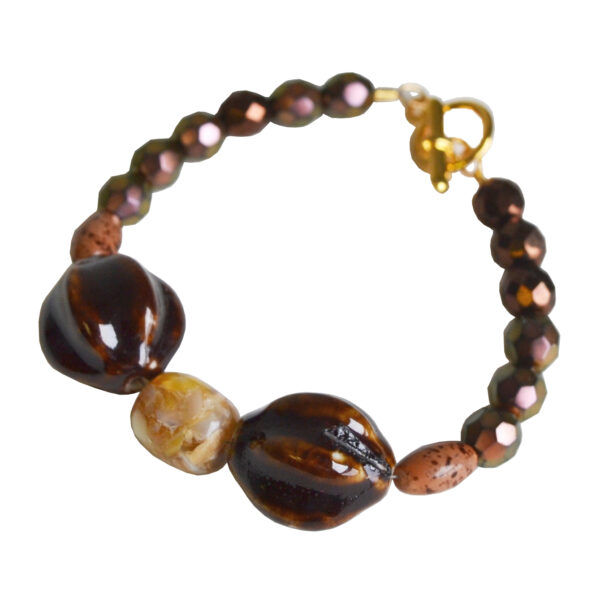 Chocolate bracelet by Barbara Brown