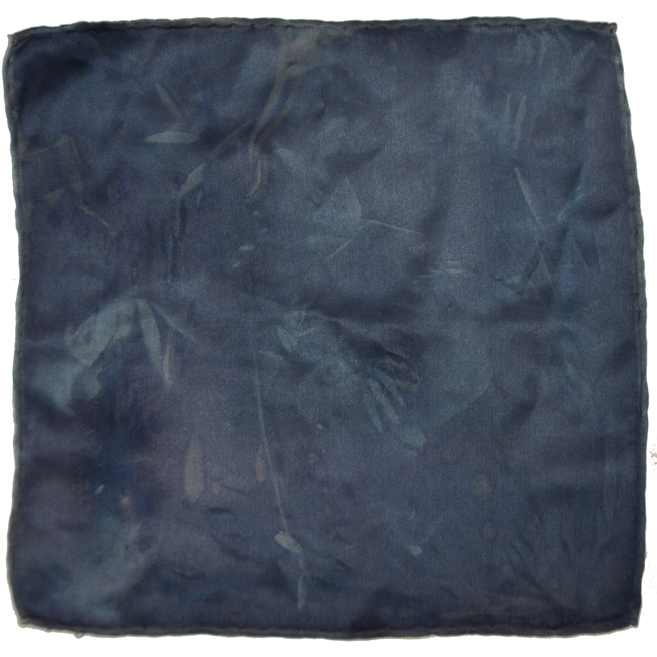 Hand-dyed handkerchief by Gabrielle Sichel