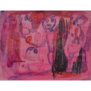 Untitled (pink) by Dominic Tufo