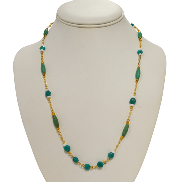 Jewelry - Necklace - Green by Judy Phillips