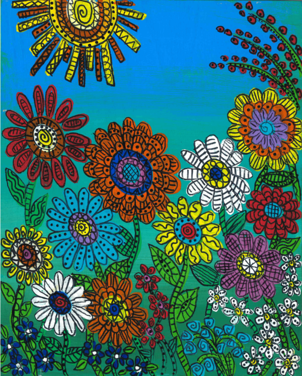 Untitled (flowers) by Robin Jones