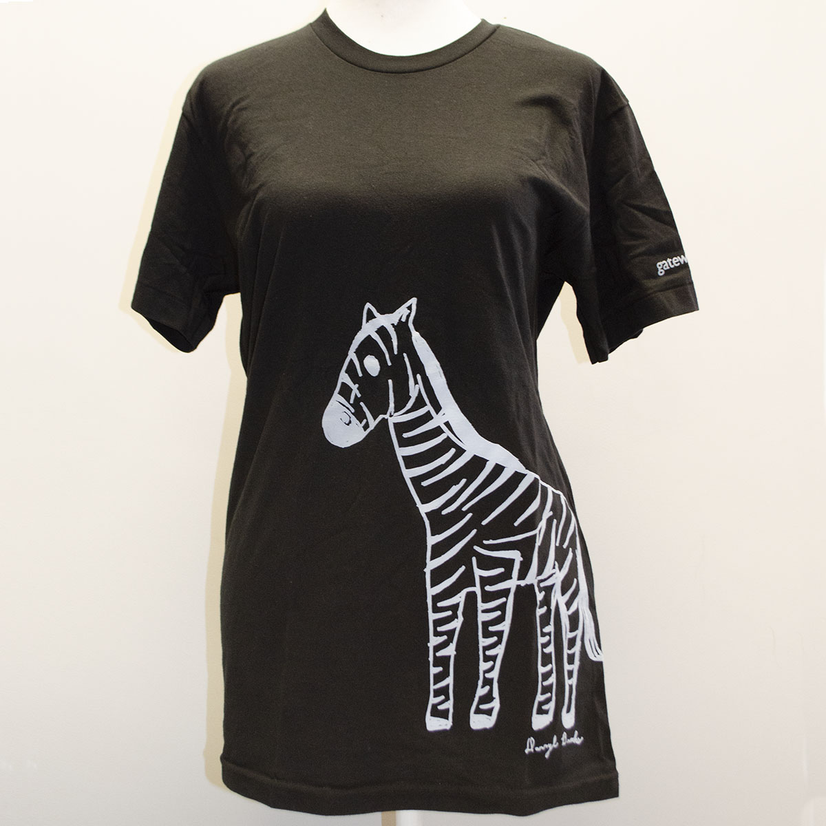 T-Shirt - Zebra by Darryl Brooks