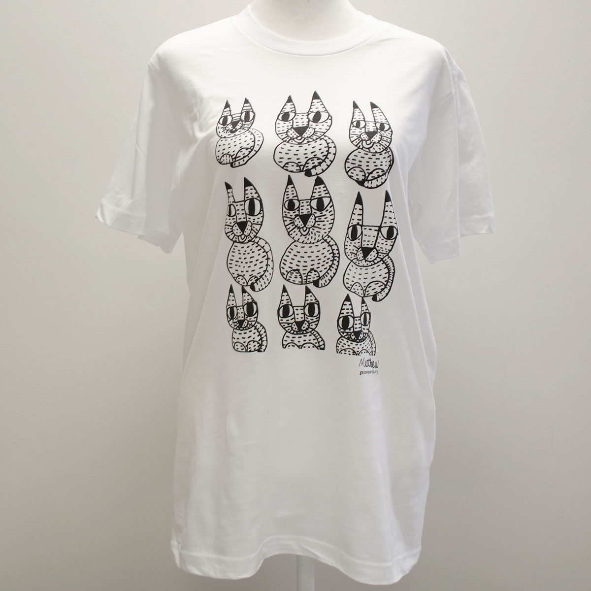 T-Shirt - Cats by Matthew Treggiari