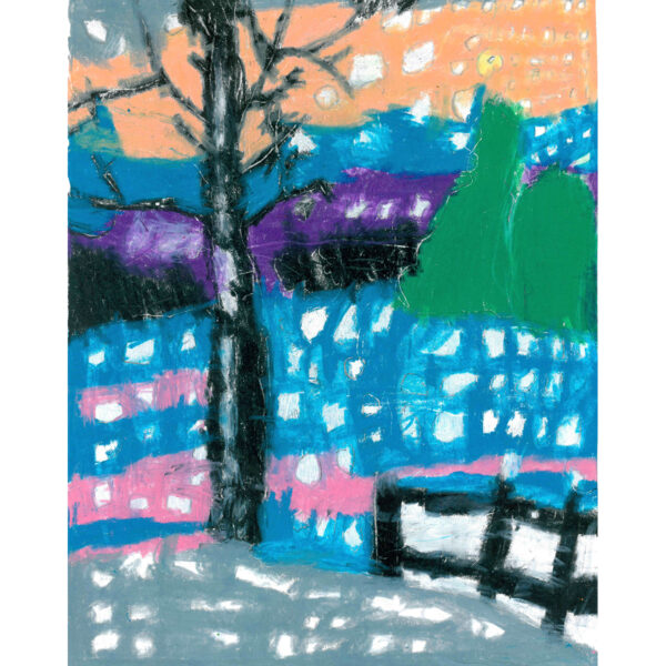 Drawing - Untitled (Winter Drawing) by Michael Oliveira
