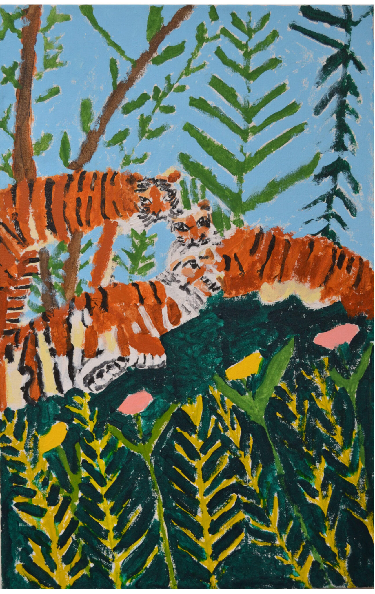 Painting Tigers By Barbara Brown celeb Gateway Arts