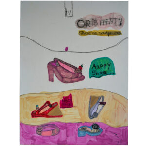 Shoes painting by Betty Antoine
