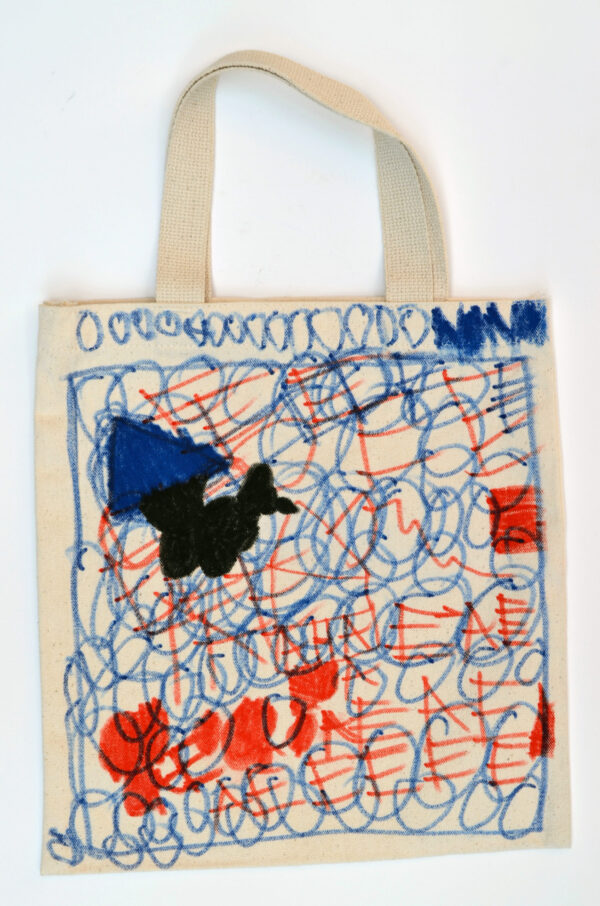 mini tote by Chandra Phillips Side B