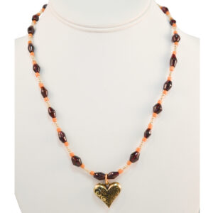 Heart necklace by Emmanuel Preston