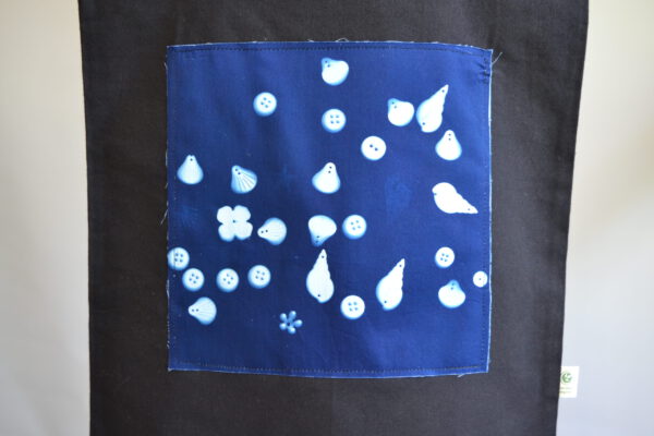 Cyanotype tote bag by Farah Faustin