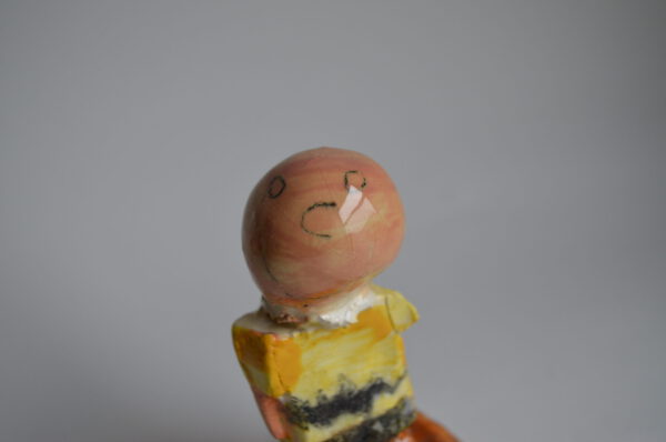 Charlie Brown sculpture by Kayla Johnson