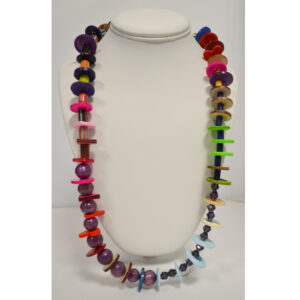 Purple core necklace by Lucy Watkins