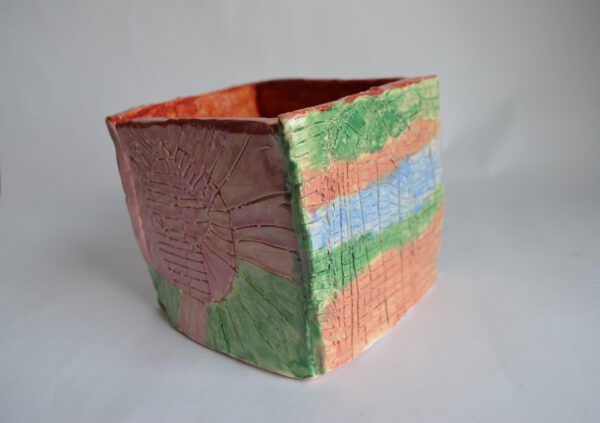 Slab box by Margery Richardson