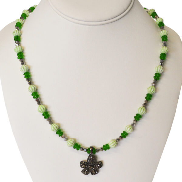 St. Paddy's Day necklace by Nina Aronson