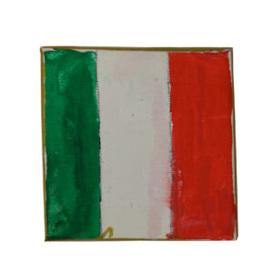 Tiny Italian flag by Patrick Shea