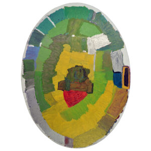 Untitled (oval) by Sidney Perry