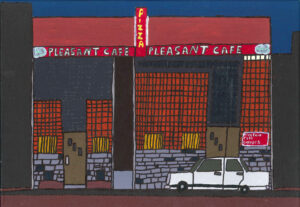 Brenda Sepulveda. Pleasant Cafe (Summer series). 2014.