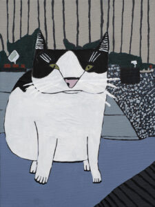 Brenda Sepulveda. Cat. Acrylic. 2018.