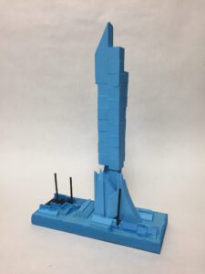 Blue Tower by Patrick Shea