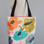 Flower tote bag by Maria Fulchino