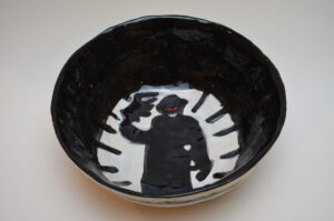 Ceramic bowl by Neri Avraham